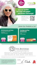 mea - meine apotheke Prospekt für Sindelfingen: "Unsere Juli-Angebote", 4 Seiten, 01.07.2025 - 31.07.2025