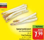 Aktuelle Spargel Angebote bei Marktkauf in Erlangen Aktuelles Spargel weiß/violett Angebot bei Marktkauf in Erlangen ab 7,99 €