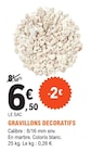 Gravillons decoratifs - E.Leclerc à Clichy-sous-Bois Gravillons decoratifs en promo chez E.Leclerc Clichy-sous-Bois à 6,50 €