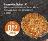 Gourmetbrötchen von  im aktuellen V-Markt Prospekt für 0,50 €