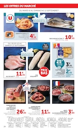 Promotion Rôti De Boeuf dans le prospectus Hyper U, valable du 08/09/2026 au 20/09/2026 Promo Rôti De Boeuf dans le catalogue Hyper U du moment à la page 28