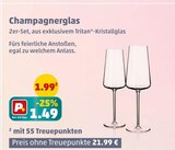 Champagnerglas von Schott Zwiesel im aktuellen Penny Prospekt für 1,49 €