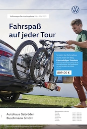 Volkswagen Prospekt "Neuer Frühling, neuer Grip" für Thermalbad Wiesenbad, 1 Seite, 01.03.2025 - 31.05.2025