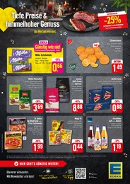 EDEKA Prospekt für Neunkirchen mit 1 Seite EDEKA Prospekt für Neunkirchen: "Aktuelle Angebote", 1 Seite, 11.12.2023 - 16.12.2023