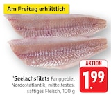 Aktuelle Lachs Angebote bei EDEKA in Frankfurt (Main) Aktuelles Seelachsfilets Angebot bei EDEKA in Frankfurt (Main) ab 1,99 €