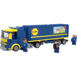 Clippys Spiele-Set M, Polizeitruck 489-teilig oder LKW 363-teilig