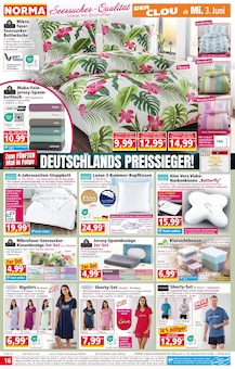 Bettdecke im Norma Prospekt "Mehr fürs Geld" mit 21 Seiten (Fürth)