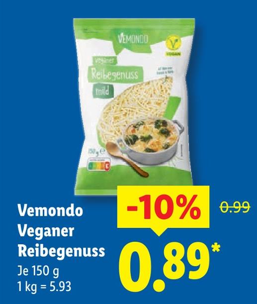 Veganer Reibegenuss