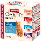 Carny Katzennahrung im REWE Prospekt Carny Katzennahrung von animonda im aktuellen REWE Prospekt für 15,99 €
