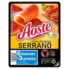 Jambon Cru Les Fines et Fondantes - AOSTE en promo chez Carrefour Market Metz à 3,65 €