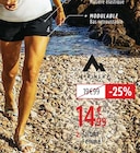 Short de randomnée ondra femme - MCKINLEY en promo chez Intersport Short de randomnée ondra femme - MCKINLEY dans le catalogue Intersport