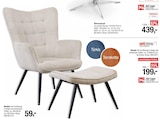 Sessel oder Hocker Angebote von opti living bei Opti-Wohnwelt Lüneburg für 59,00 €