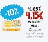 Margarine Oméga 3 - Vitaguell à 4,15 € dans le catalogue Naturalia