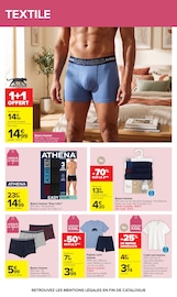 Promos Boxer Homme dans le catalogue "Carrefour" de Carrefour Boxer Homme en promo dans le catalogue Carrefour à la page 55