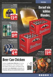 Bier im EDEKA Prospekt in Kempen Aktueller EDEKA Prospekt mit Bier, "Aktuelle Angebote", Seite 19