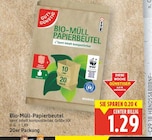 Bio-Müll-Papierbeutel von EDEKA für 1,29 € bei E center im Angebot Bio-Müll-Papierbeutel von EDEKA im aktuellen E center Prospekt