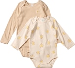 Bodys Langarm mit Sonnen-Muster, beige, Gr. 98/104 bei dm-drogerie markt im Bernau Prospekt für 9,90 €