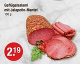 Geflügelsalami mit Jalapeño-Mantel im V-Markt Prospekt Geflügelsalami mit Jalapeño-Mantel von  im aktuellen V-Markt Prospekt für 2,19 €