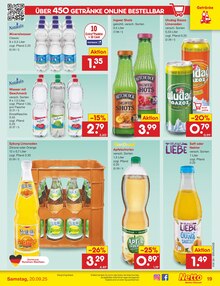 Saft im aktuellen Netto Marken-Discount Prospekt (Paderborn) Saft im Netto Marken-Discount Prospekt "Aktuelle Angebote" mit 60 Seiten (Paderborn)
