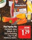 Mini Paprika Mix Angebote von Snackster bei Marktkauf Görlitz für 1,29 €