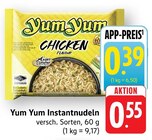 Instantnudeln Angebote von Yum Yum bei EDEKA Tübingen für 0,39 €
