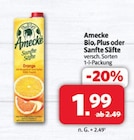Markant Nordwest - Bio, Plus oder Sanfte Säfte Angebot im Prospekt Bio, Plus oder Sanfte Säfte bei Markant Nordwest im Prospekt "" für 1,99 €