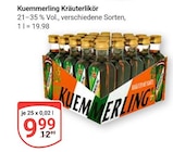 Kräuterlikör von Kuemmerling im aktuellen GLOBUS Prospekt