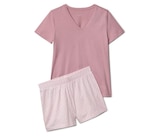Shorty-Pyjama-Set im Tchibo Prospekt Shorty-Pyjama-Set von im aktuellen Tchibo Prospekt für 14,99 €