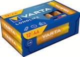 Batterien AA 12er-Pack im Angebot bei EURONICS in Bergkamen Batterien AA 12er-Pack Angebote von Varta bei EURONICS Bergkamen für 24,99 €