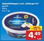 Matjesfilethappen nach „Kolberger Art“ im Angebot bei Netto Marken-Discount in Salzgitter Matjesfilethappen nach „Kolberger Art“ Angebote bei Netto Marken-Discount Salzgitter für 4,49 €