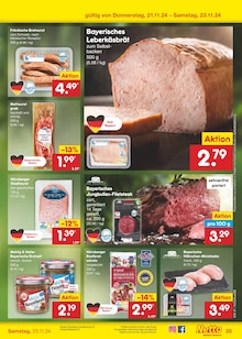 Bratwurst im Netto Marken-Discount Prospekt "Aktuelle Angebote" mit 51 Seiten (Erlangen)