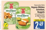 Vegane Mühlen Schnitzel im EDEKA Prospekt Vegane Mühlen Schnitzel von Rügenwalder Mühle im aktuellen EDEKA Prospekt für 2,49 €
