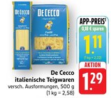 EDEKA - italienische Teigwaren Angebot im Prospekt italienische Teigwaren bei EDEKA im Prospekt "" für 1,11 €