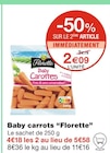 Baby carrots - Florette dans le catalogue Monoprix