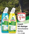 WC-Reiniger Lavendel im Angebot bei GLOBUS in Erlangen WC-Reiniger Lavendel Angebote von Frosch bei GLOBUS Erlangen für 1,99 €