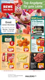 REWE Prospekt "Dein Markt" für Lünen, 30 Seiten, 24.02.2025 - 01.03.2025