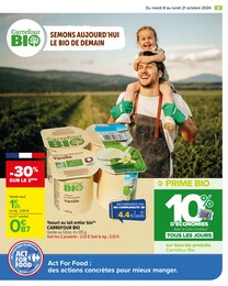 Offre Yaourt Lait Entier dans le catalogue Carrefour du moment à la page 11