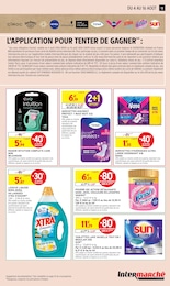 Prix et réduction Lessive Liquide dans le prospectus Intermarché Super en cours Offre Lessive Liquide dans le catalogue Intermarché Super du moment à la page 13