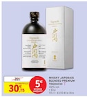 Whisky Japonais Blended - Togouchi - Intermarché à Poitiers Whisky Japonais Blended - Togouchi en promo chez Intermarché Poitiers à 30,75 €