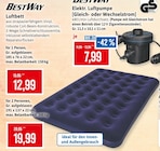 Luftbett oder Elektr. Luftpumpe im Angebot bei Kaufhaus Stolz in Wismar Luftbett oder Elektr. Luftpumpe Angebote von Bestway bei Kaufhaus Stolz Wismar für 7,99 €