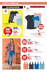 Offre T-Shirt Femme dans le catalogue Super U du moment à la page 2