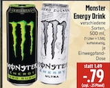 Aktuelles Energy Drink Zero Sugar Angebot bei EDEKA in Gießen ab 0,79 €