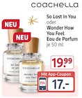 So Lost In You Eau de Parfum im Rossmann Prospekt So Lost In You Eau de Parfum von Coachella im aktuellen Rossmann Prospekt für 17,00 €