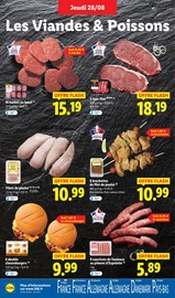 Poulet Angebote im Prospekt "C'est la rentrée Grandes marques minis prix" von Lidl Poulet Angebote im Prospekt "C'est la rentrée Grandes marques minis prix" von Lidl auf Seite 4