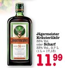 Kräuterlikör oder Scharf Angebote von Jägermeister bei E center Weinheim für 11,99 €