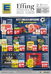 EDEKA Prospekt "Aktuelle Angebote", 26 Seiten, 08.06.2026 - 08.06.2026 Aktueller EDEKA Prospekt, "Aktuelle Angebote", mit Angeboten der Woche, gĂŒltig von 08.06.2026 bis 08.06.2026