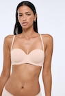 Soutien-gorge bandeau paddé avec bretelles amovibles ALEXIA en microfibre - Monoprix Margaret Soutien-gorge bandeau paddé avec bretelles amovibles ALEXIA en microfibre à 14,99 € dans le catalogue Monoprix Margaret