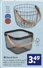 Metall-Korb im Angebot bei ALDI SÜD in München Metall-Korb Angebote bei ALDI SÜD München für 3,49 €