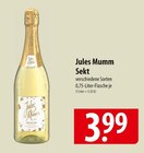 Jules Mumm Sekt im Angebot bei famila Nordost in Stralsund Jules Mumm Sekt Angebote bei famila Nordost Stralsund für 3,99 €