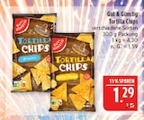 Tortilla Chips gesalzen Angebote von Gut & Günstig bei Marktkauf Fürth für 1,29 €